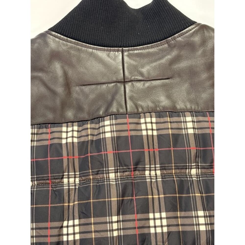 Givenchy Plaid Down Quilted Vest Full-Zip Pockets Black/Multicolor Mens Size 52 - Picture 16 of 16